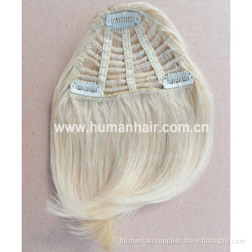 Strong Texture Human Hair Fringe
